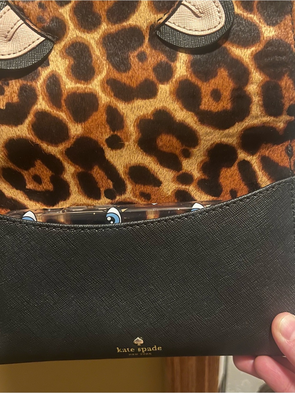 Kate Spade Run Wild Leopard Crossbody WLRU5029 - Picture 13 of 17